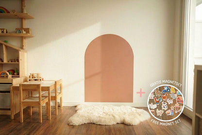 Magnetwand für Kinder (90x60 cm)