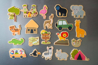 Fridge magnets: Farm 