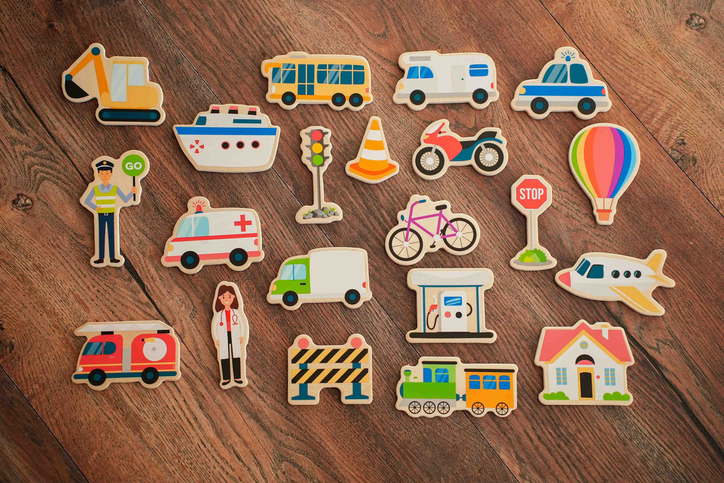 Fridge magnets: Farm 
