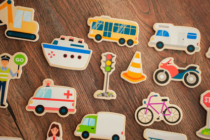 Kühlschrankmagnete Bundle – "Stadt & Safari" Edition