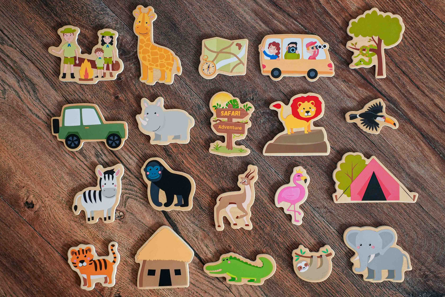 Fridge magnets: Farm 