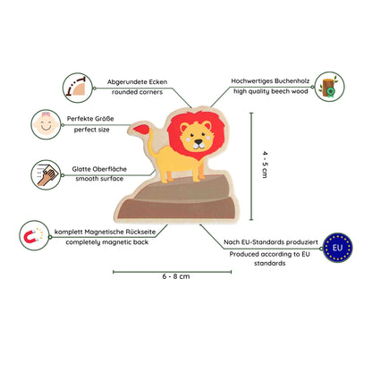 Fridge magnets: Farm 