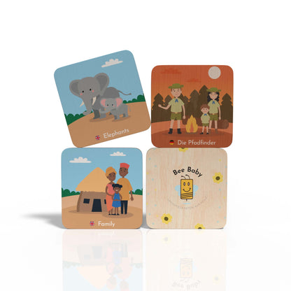 bilinguale memorykarten