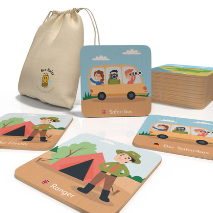 memospielkarten mit beutel